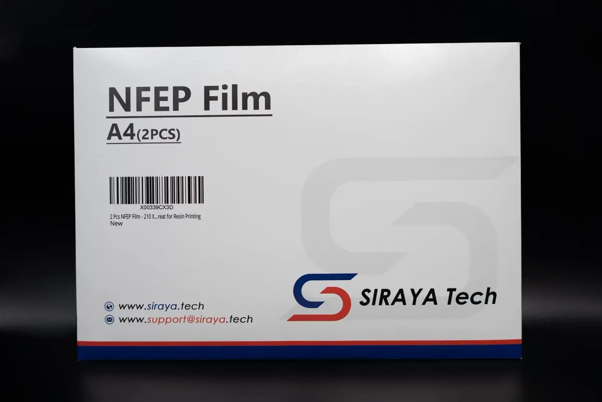 Siraya Tech NFEP Film A4 Size (210 x 297mm) | 2 Pcs for Resin 3D Printers - view 8