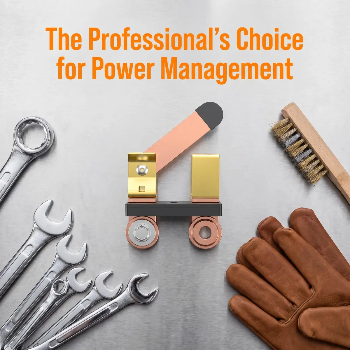 COZYEHOO Side Post Knife Blade Master Switch 12V 24V | Heavy Duty Brass Battery Disconnect - view 7