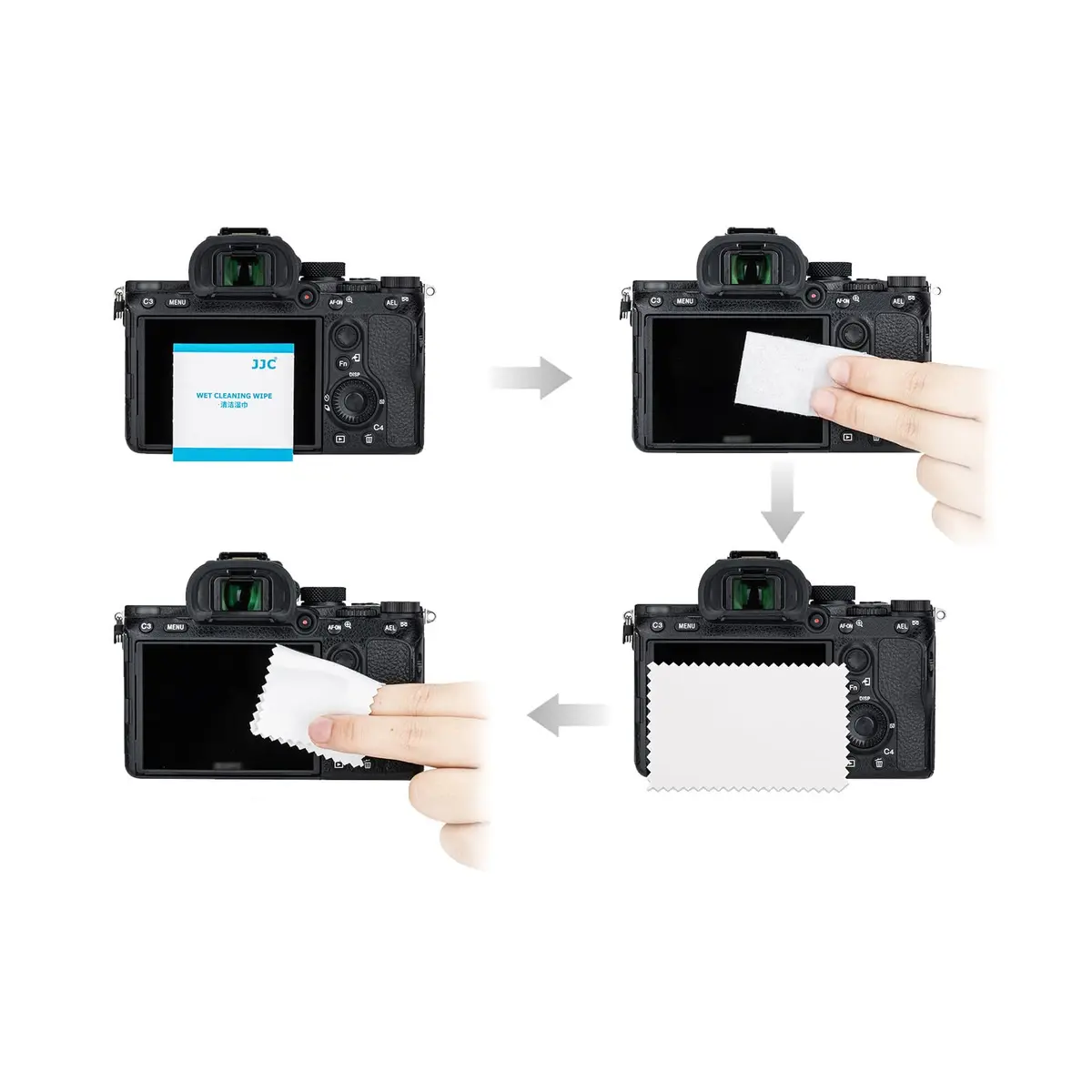 JJC Tempered Glass Screen Protector for Sony A7CR A7CII A6700 A7 IV ZV-E1 Cameras | 2-Pack, 9H Hardness, 2.5D Edges - view 2