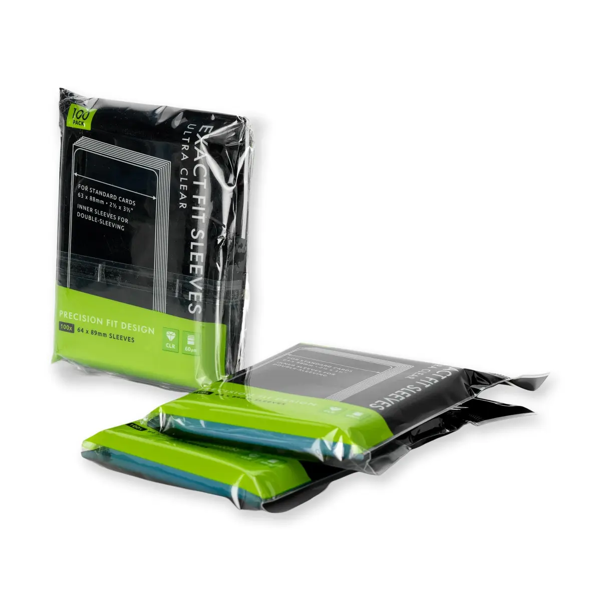 Vault X Exact Fit Inner Sleeves 200 Pack | Snug, Clear, Acid-Free for Trading Cards - view 2