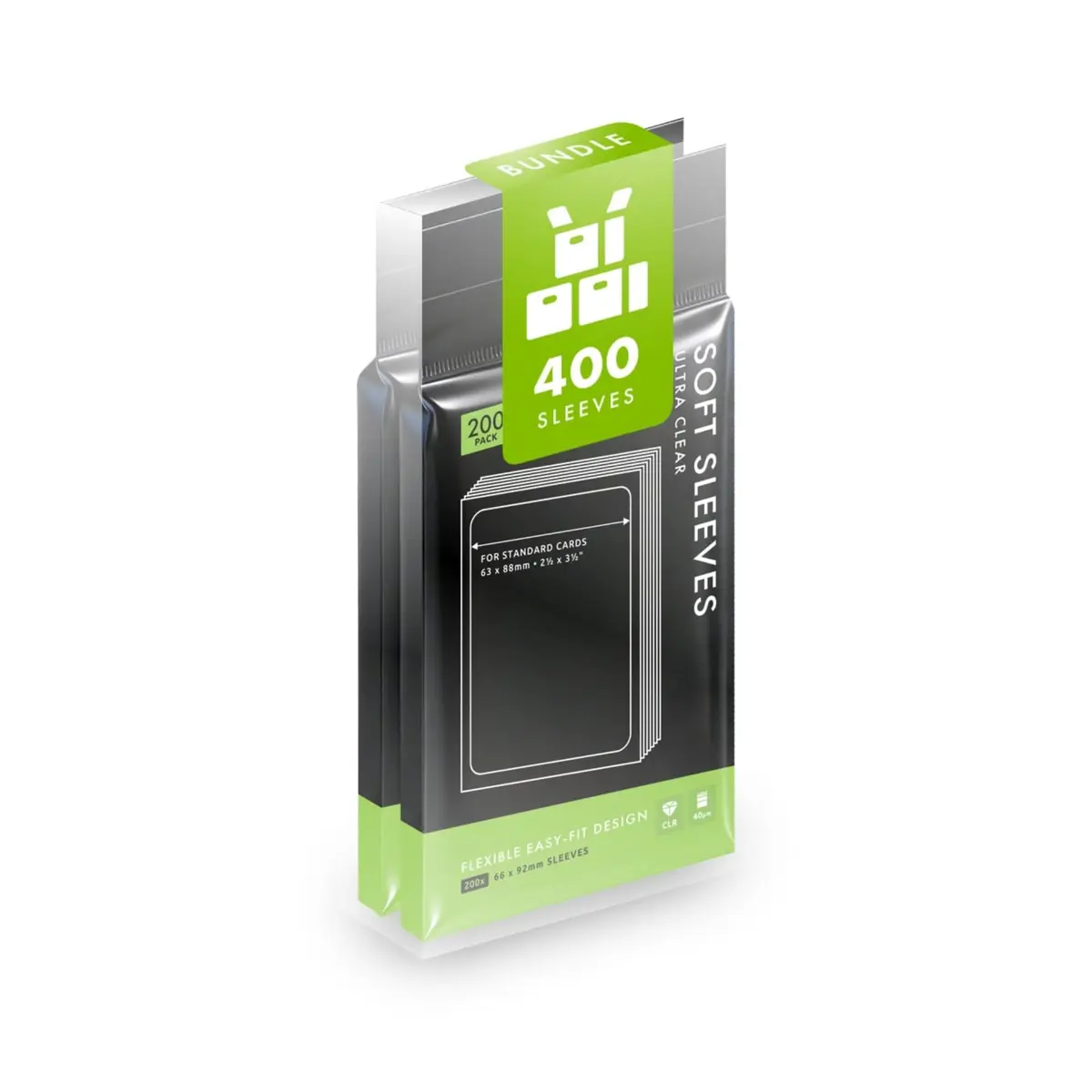 Vault X Soft Penny Sleeves 66mm x 92mm (400 Pack) | Acid-Free, PVC-Free Card Protection - view 3