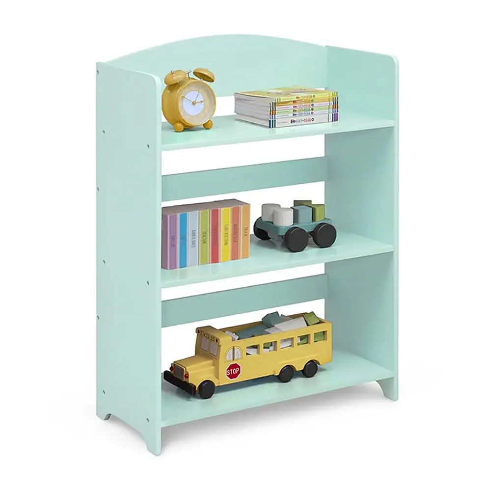 Delta Children MySize Bookshelf - Greenguard Gold Certified, Mint | Kid-Sized, Durable Wooden Bookcase - view 2
