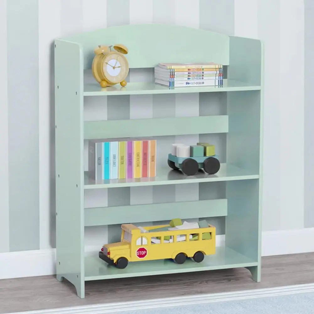 Delta Children MySize Bookshelf - Greenguard Gold Certified, Mint | Kid-Sized, Durable Wooden Bookcase - view 3