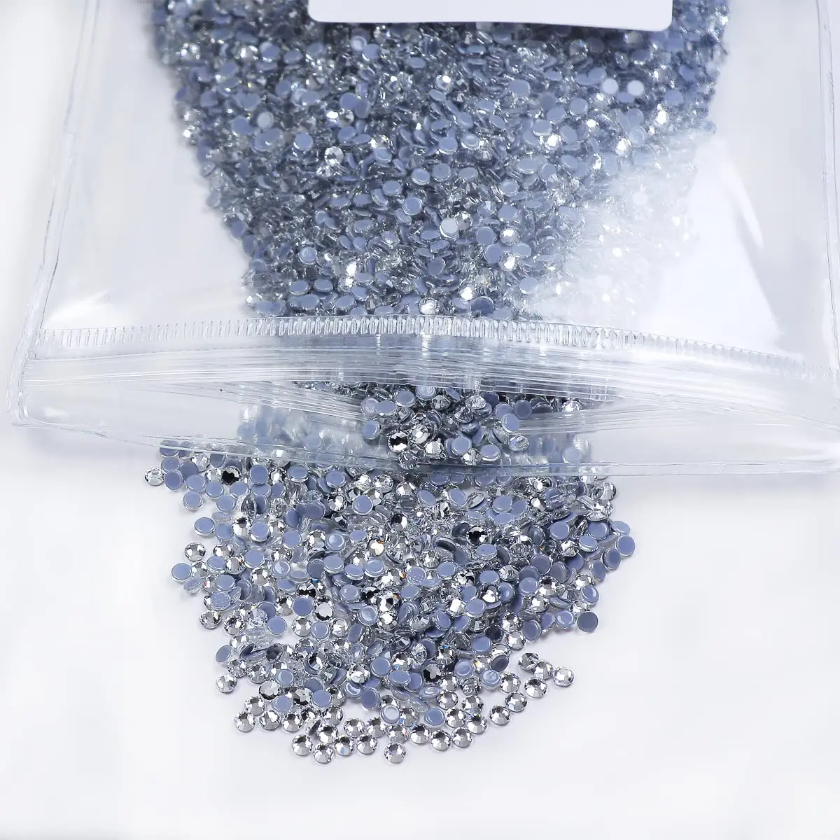YanTuo Clear Crystal Hotfix Rhinestones SS10 14400 pcs | 3mm, Glass, Iron On, DIY Craft - view 3