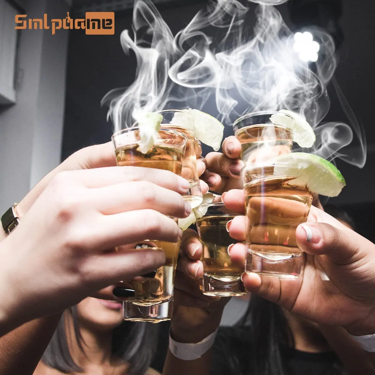 Smlpuame Cocktail Smoker Kit with 4 Wood Chip Flavors | Cherry Wood Infuser for Bourbon Whiskey Drinks - view 7