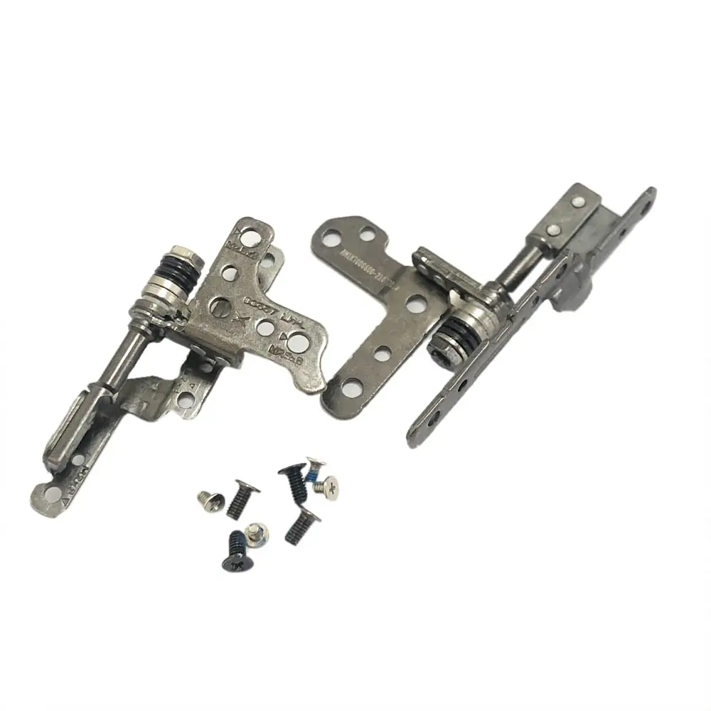 GinTai LCD Screen Hinges for Lenovo Ideapad 5-15IIL05 81YK/5-15ARE05 81YQ 5-15ITL05 82FG/5-15ALC05 82LN | Right + Left Set with 8 Screws - main product image