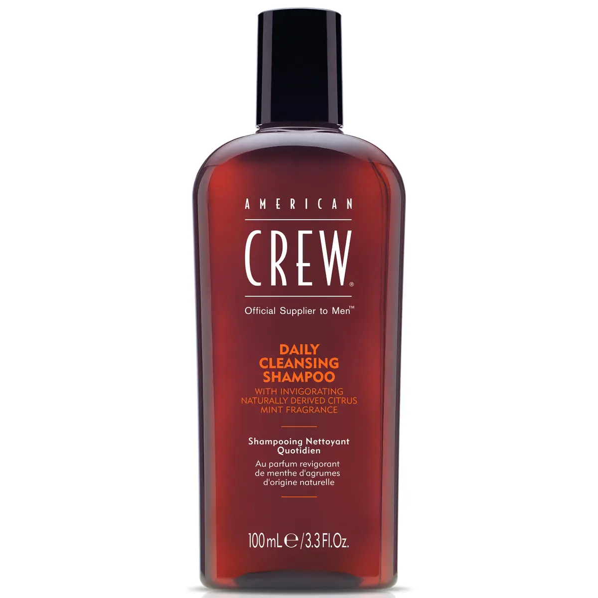 American Crew Daily Cleansing Shampoo 3.3 fl oz | Moisturizing, Vegan, Citrus Mint for Men - main product image