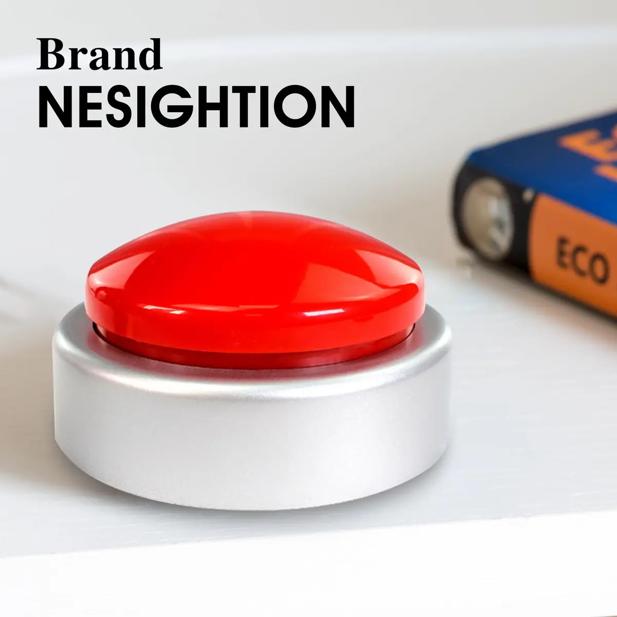 NESIGHTION Blind Clock, Talking Clock, Easy Set, Red | Voice Time & Alarm for Visually Impaired - view 6