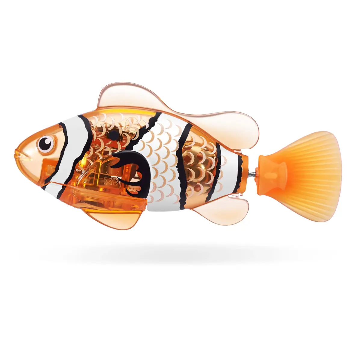 Robo Alive Robo Fish Series 2 (Teal + Orange 2 Pack) | Robotic Swimming Fish with Color Change - view 5