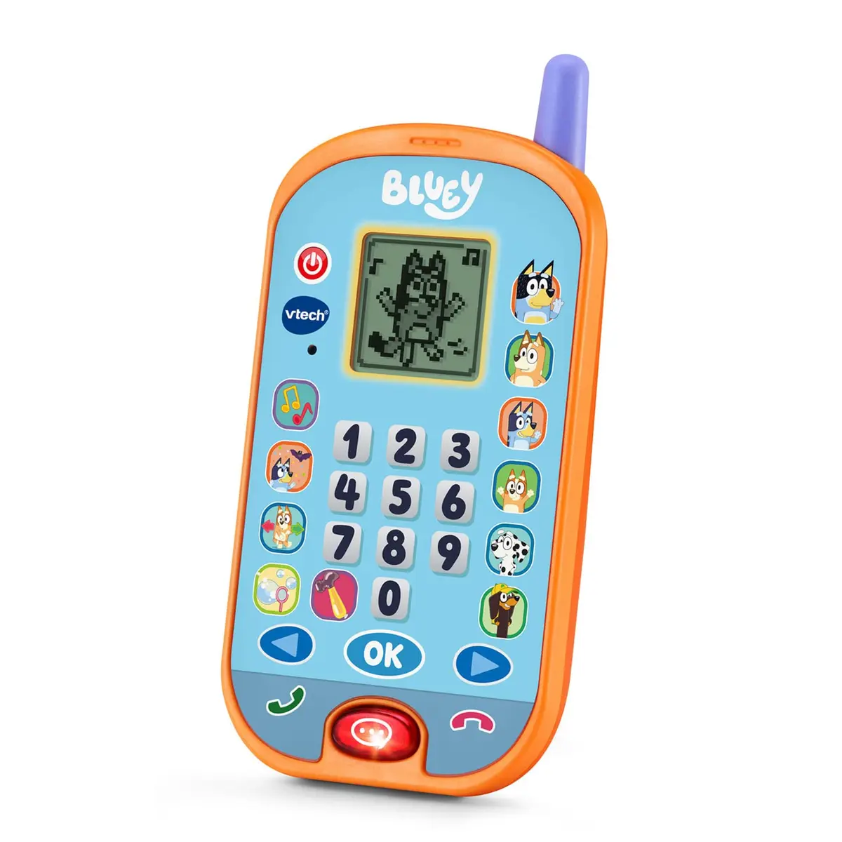 VTech Bluey Ring Ring Phone | Ages 3-6 Years, Interactive Chat & Games - view 3