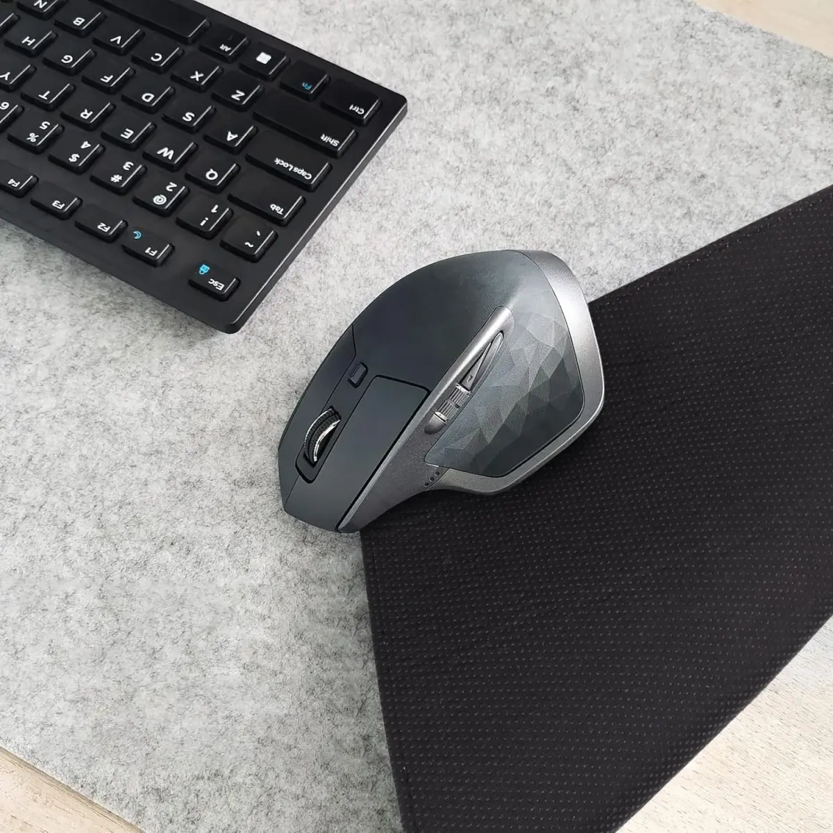 DAWNTREES Felt Desk Pad Large Mouse Pad and Keyboard Mat 90cm (36" x 12") | Protects Desks from Scratches and Spills - view 6