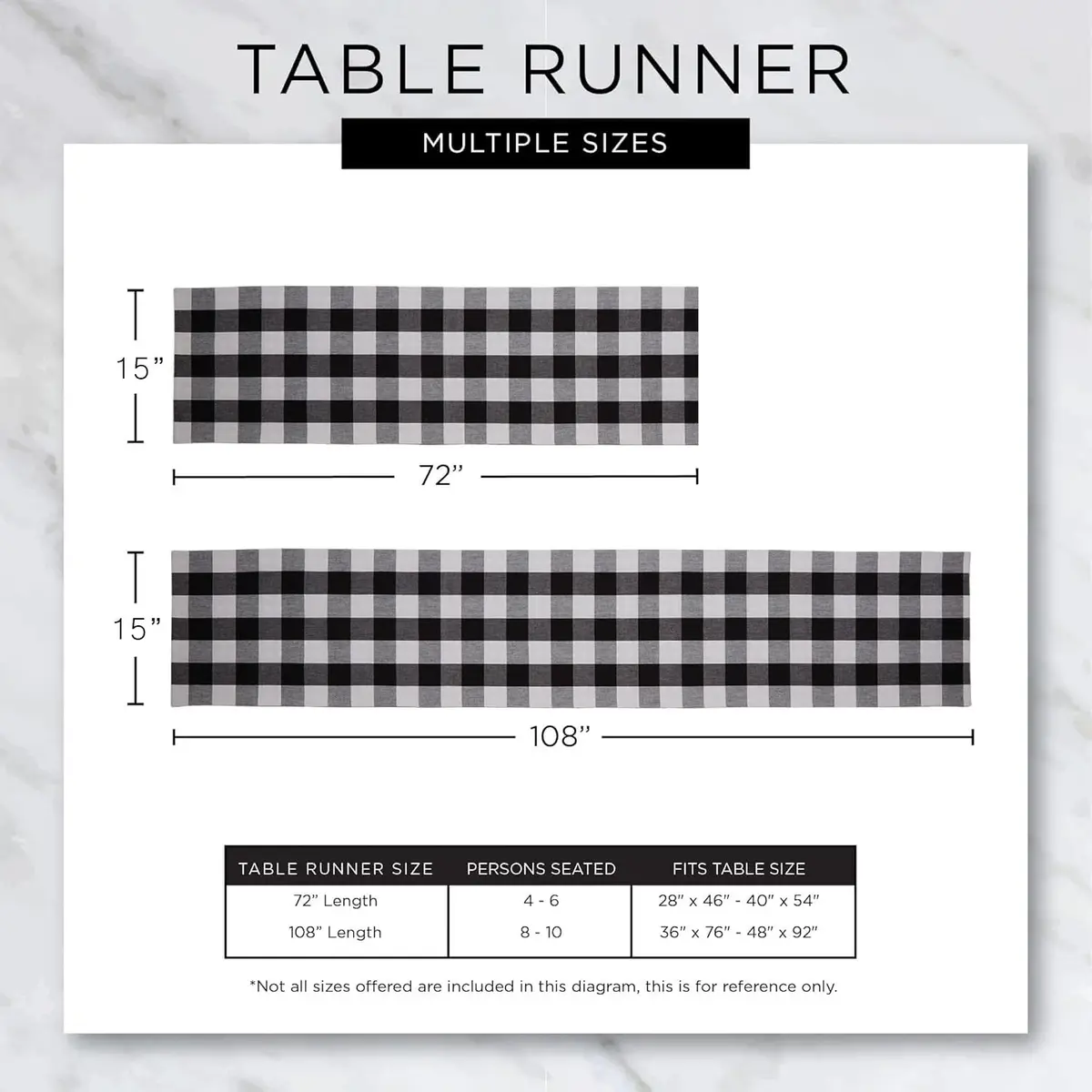 DII Woven Basic Tabletop Collection Chevron Table Runner, 15x72, Pale Mauve | Casual & Durable Cotton - view 8
