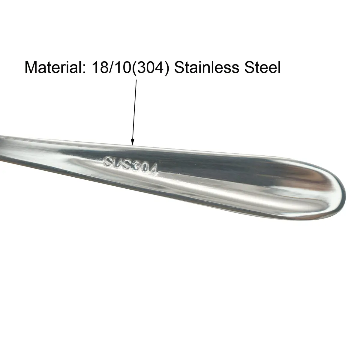 Pinenjoy 2Pcs 4.96in Shell Spoons 18/10(304) Stainless Steel Sugar Spoon | Elegant Shell Design, Mirror Polished, Durable & Safe for Daily Use - view 5