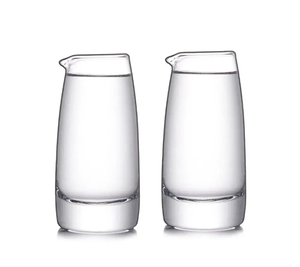 Mozacona Glass Creamer Pitcher 100ml (3.4 Fl Oz) 2-Pack | Perfect for Table Creamer & Dressings - main product image