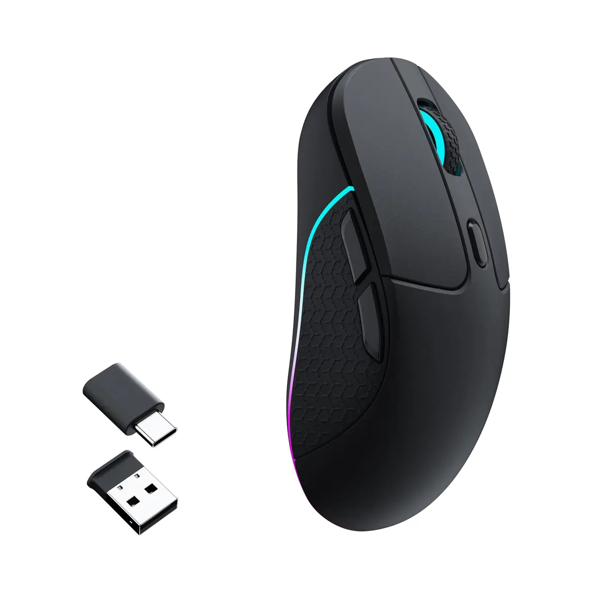 Keychron M3 Wireless Mouse, PAW3395 Sensor 26000 DPI | Ergonomic, Lightweight 79g, 2.4 GHz/Bluetooth 5.1 - main product image