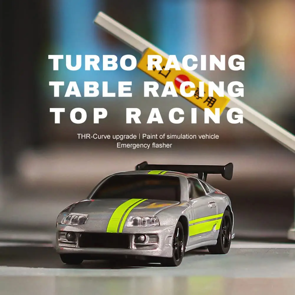 havcybin 1:76 Turbo Racing Scale RC Sport Car | Mini Model Car with Proportional RTR Kit - view 5