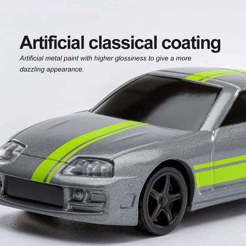havcybin 1:76 Turbo Racing Scale RC Sport Car | Mini Model Car with Proportional RTR Kit - view 6