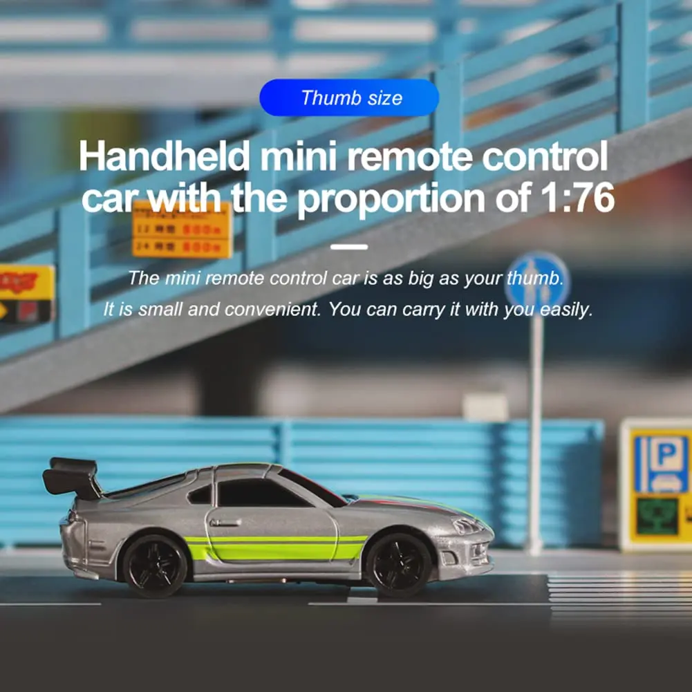 havcybin 1:76 Turbo Racing Scale RC Sport Car | Mini Model Car with Proportional RTR Kit - view 7