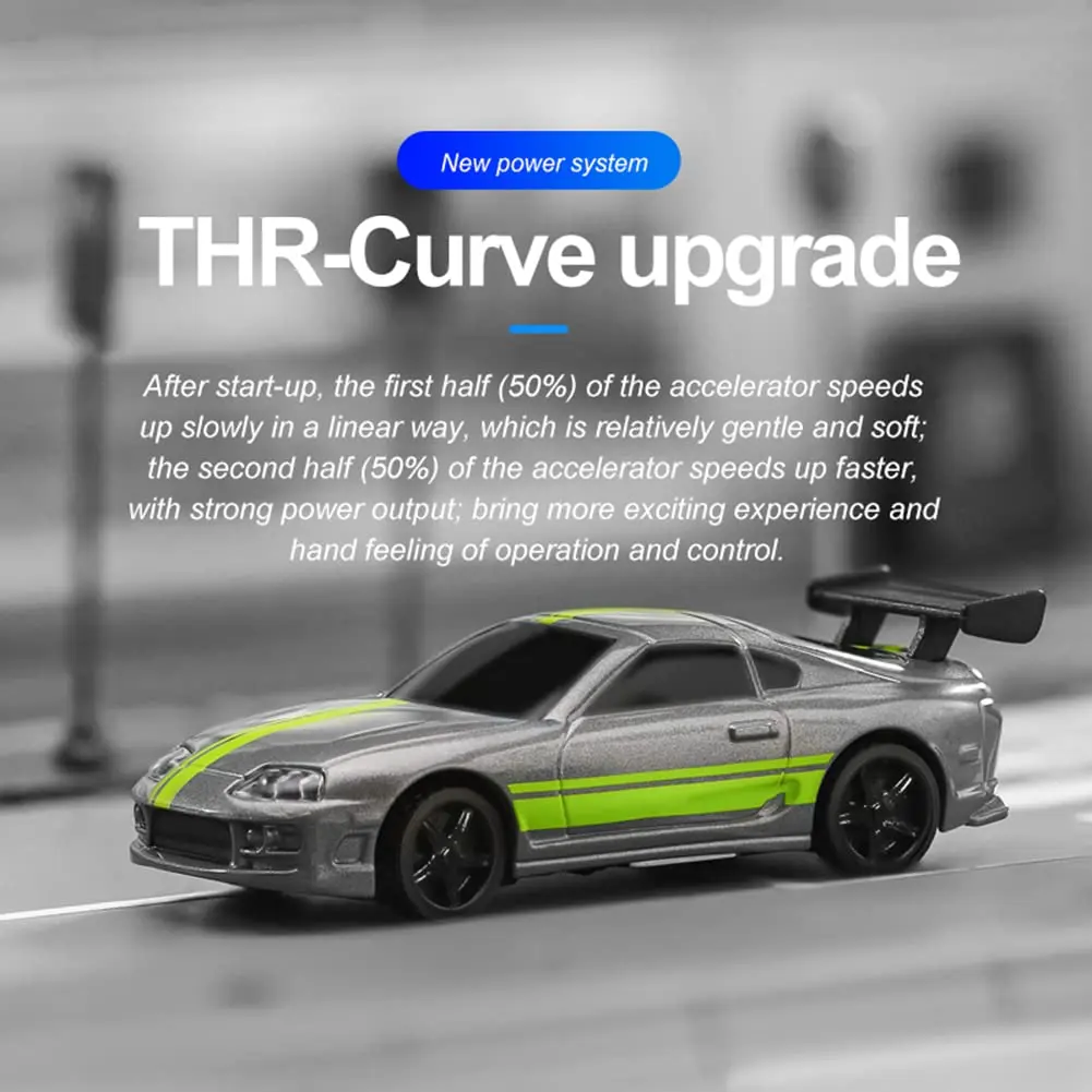 havcybin 1:76 Turbo Racing Scale RC Sport Car | Mini Model Car with Proportional RTR Kit - view 4