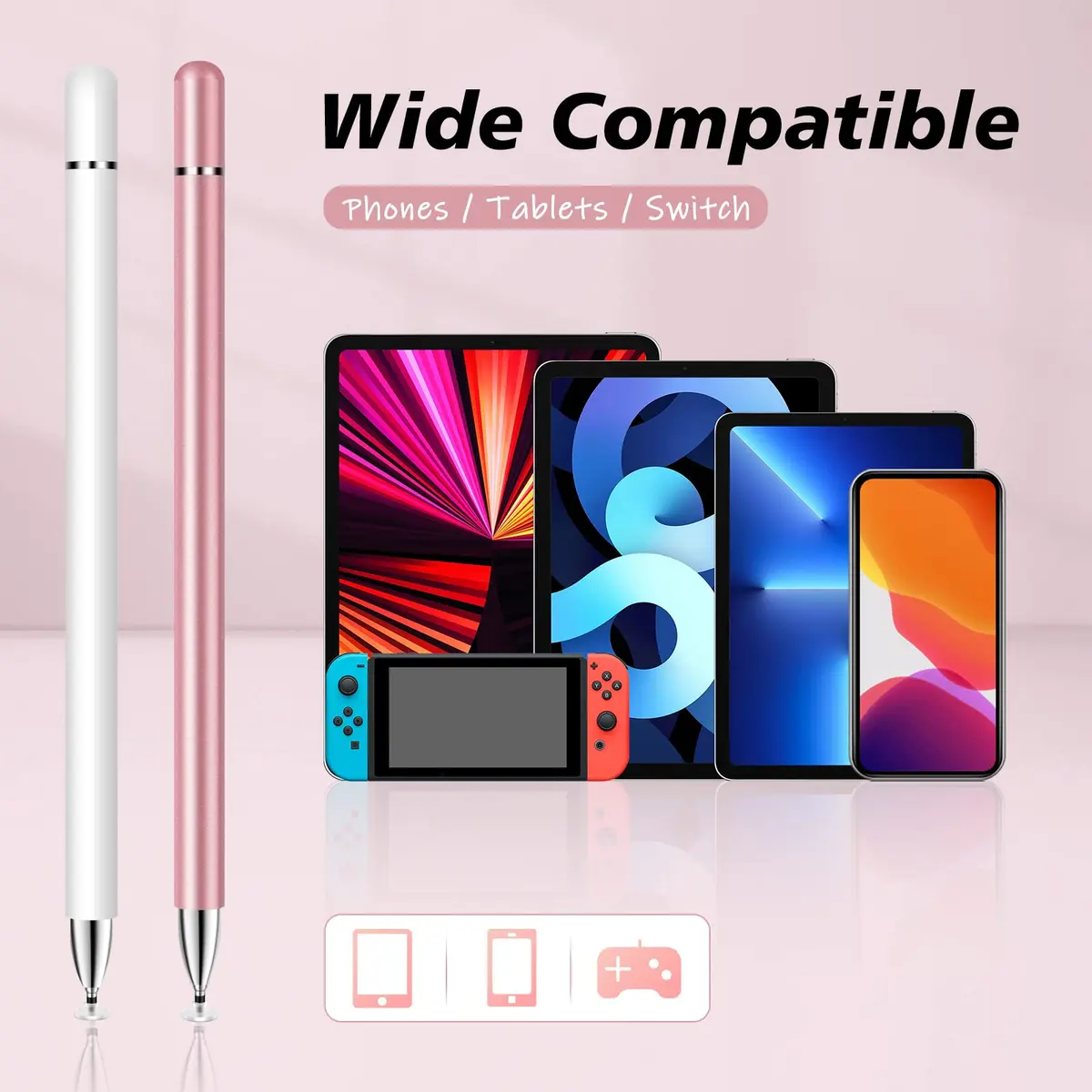 STYLUSHOME Magnetic Stylus Pen for iPad, iPhone & Android Touch Screens | Precise, Elegant Aluminum Design - view 5