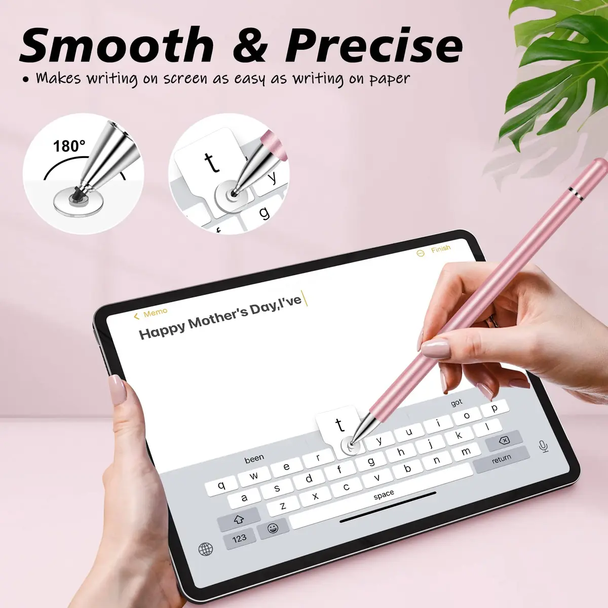 STYLUSHOME Magnetic Stylus Pen for iPad, iPhone & Android Touch Screens | Precise, Elegant Aluminum Design - view 4