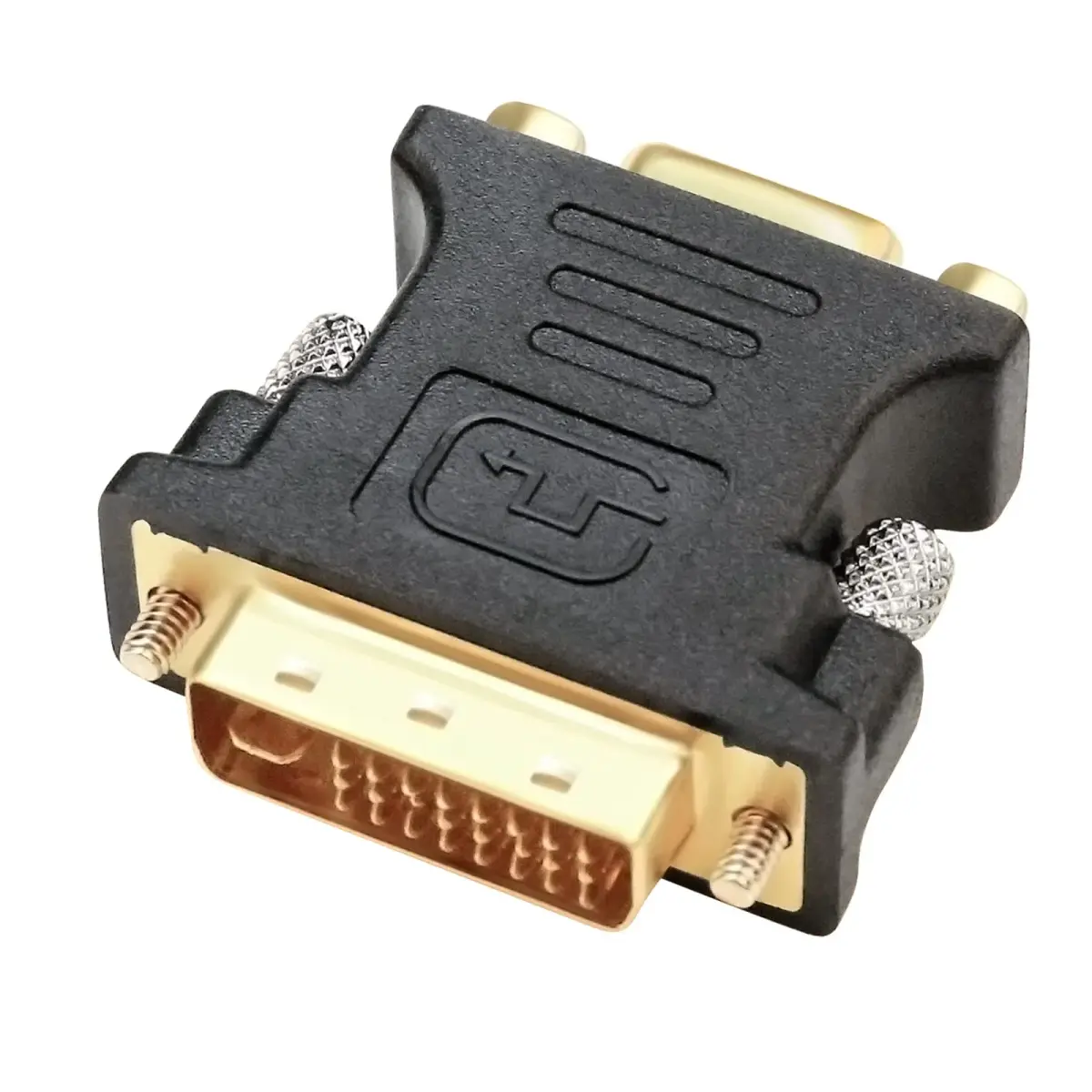 DTECH DVI-D to VGA Adapter 1080p | 2.5 cm (1 in) Connector - view 4
