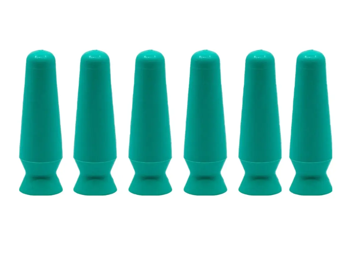 DMV Scleral Cup Contact Lens Applicator Tool Green 6 Pack | FDA Approved, Made in USA - main product image