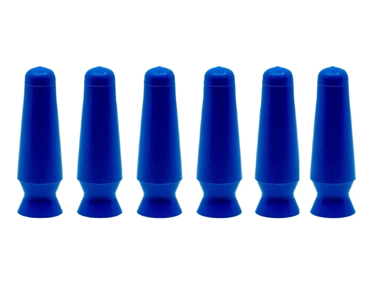 DMV Scleral Cup Contact Lens Applicator Tool 6 Pack Cobalt | Standard Scleral Lens Inserter - main product image