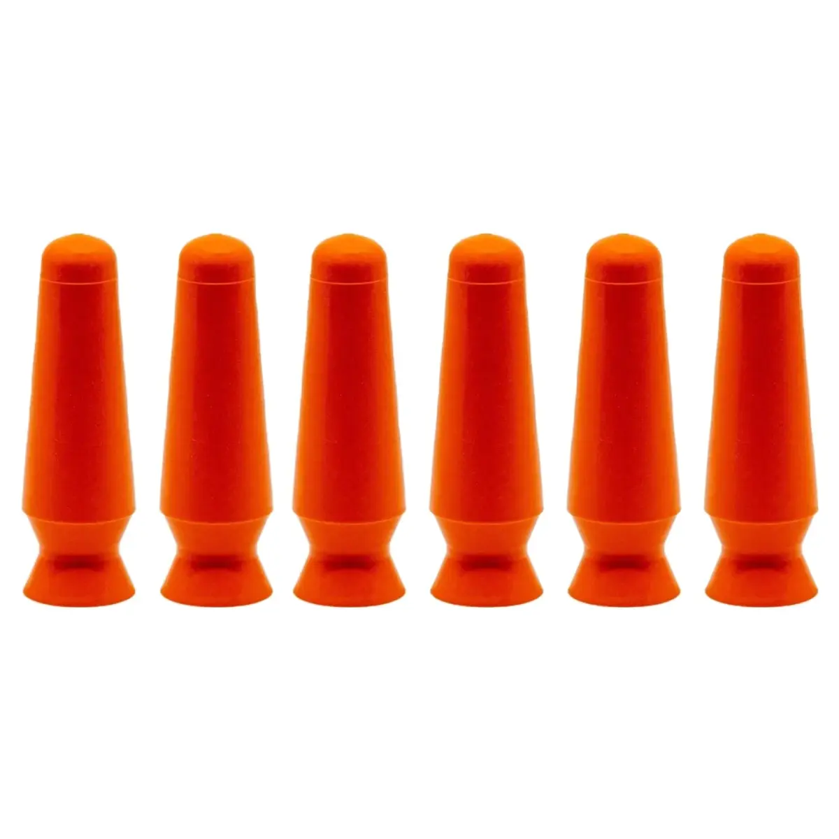 DMV Scleral Cup Contact Lens Applicator Tool 6 Pack Orange | FDA Approved for Insertion - main product image