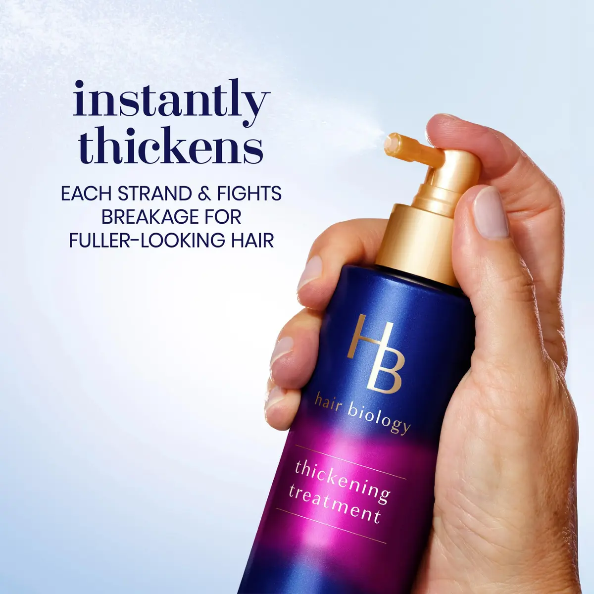 Hair Biology Full & Vibrant Set Including: Volumizing Shampoo (385ml), Conditioner (385ml) & Thickening Treatment (189ml) | Biotin Infused, Paraben-Free, Color-Safe - view 7