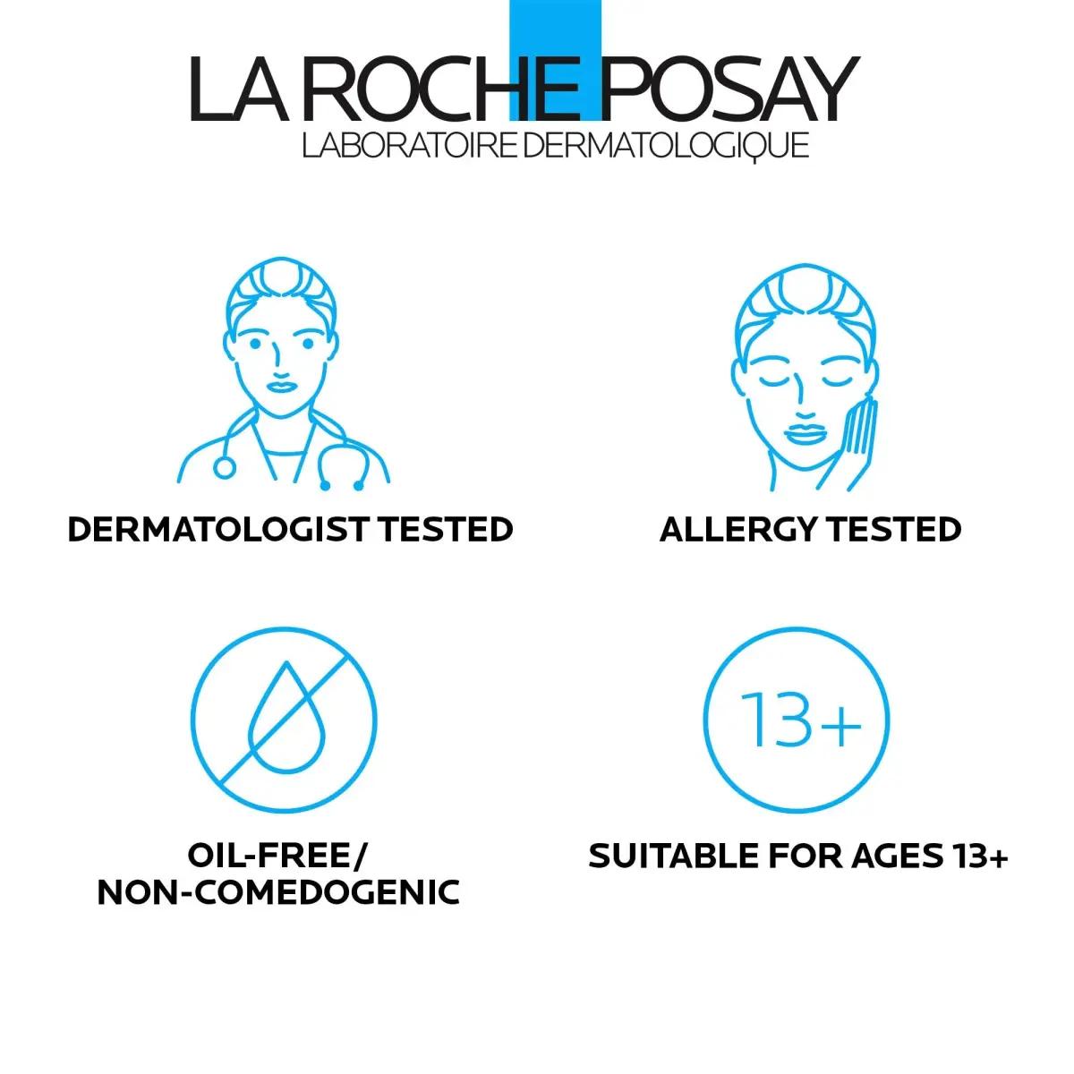 La Roche-Posay Toleriane Double Repair Matte Face Moisturizer 100ml (3.38 Fl Oz) | Controls Oil & Shine for Oily Skin - view 5