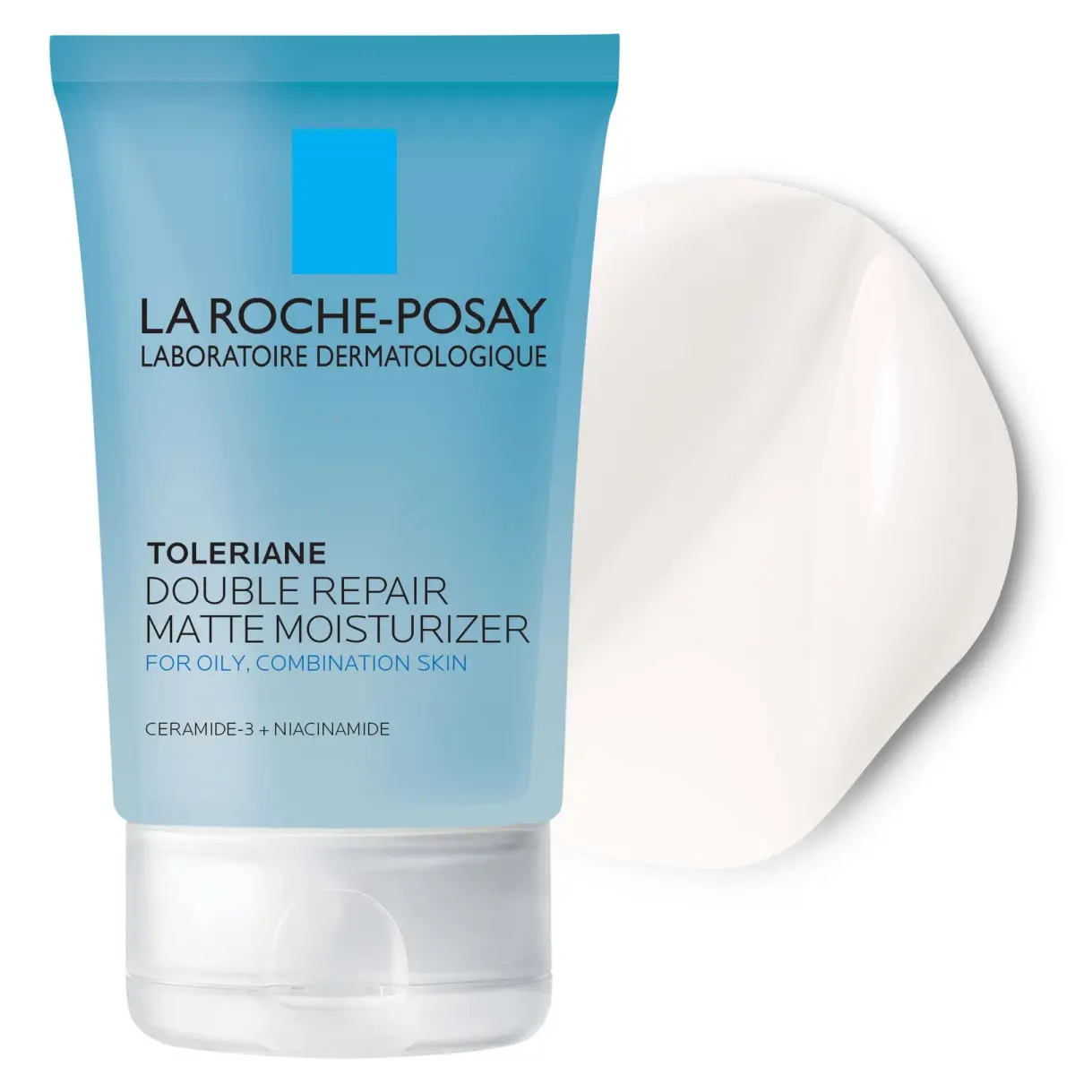 La Roche-Posay Toleriane Double Repair Matte Face Moisturizer 100ml (3.38 Fl Oz) | Controls Oil & Shine for Oily Skin - main product image