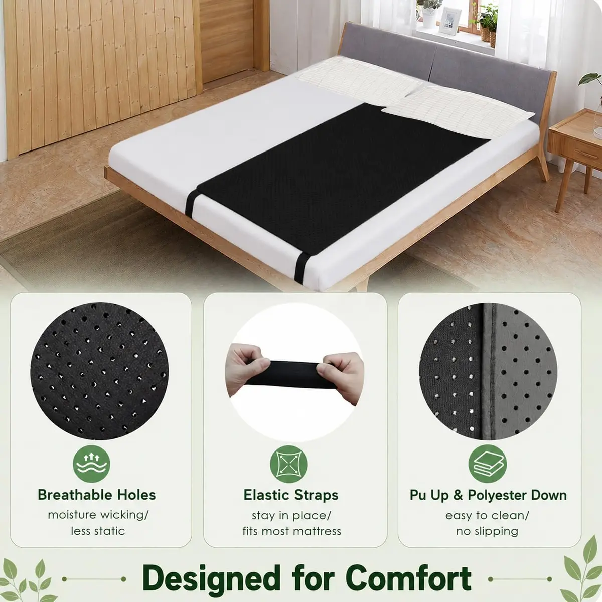 NewBeau Grounding Mat 27"x71" | Sleep Better & Reduce Stress - view 6