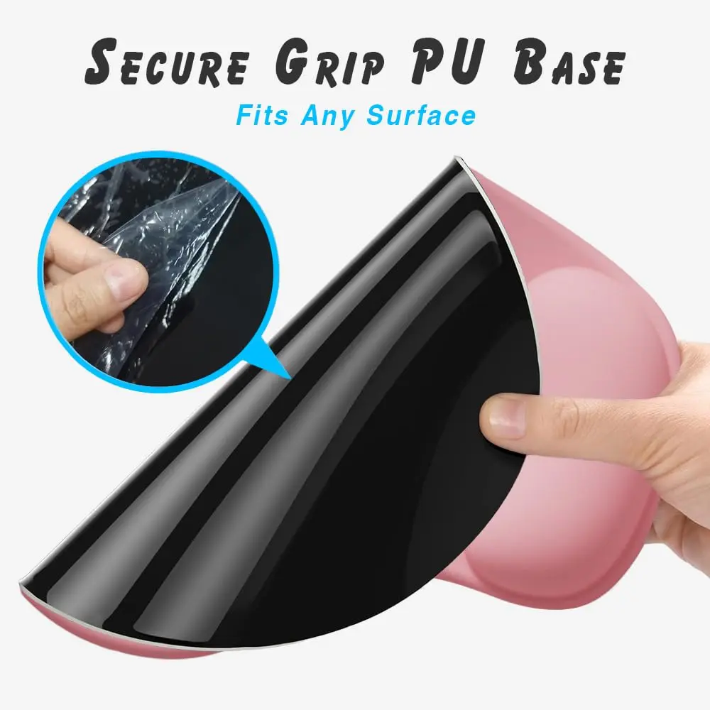 DEMON CHEST Office Mousepad with Gel Wrist Support | Ergonomic Gaming Desk Mouse Pad Wrist Rest for Laptop (04Blue) - view 5