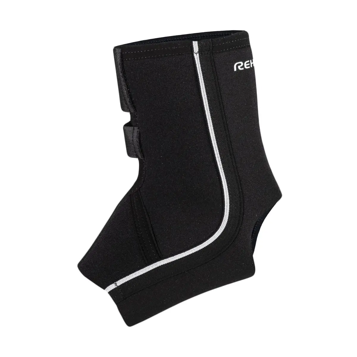 Rehband Black QD Ankle Support Brace with Adjustable Fit, 5mm Neoprene Ankle Compression Sleeve (X-Small) - view 2