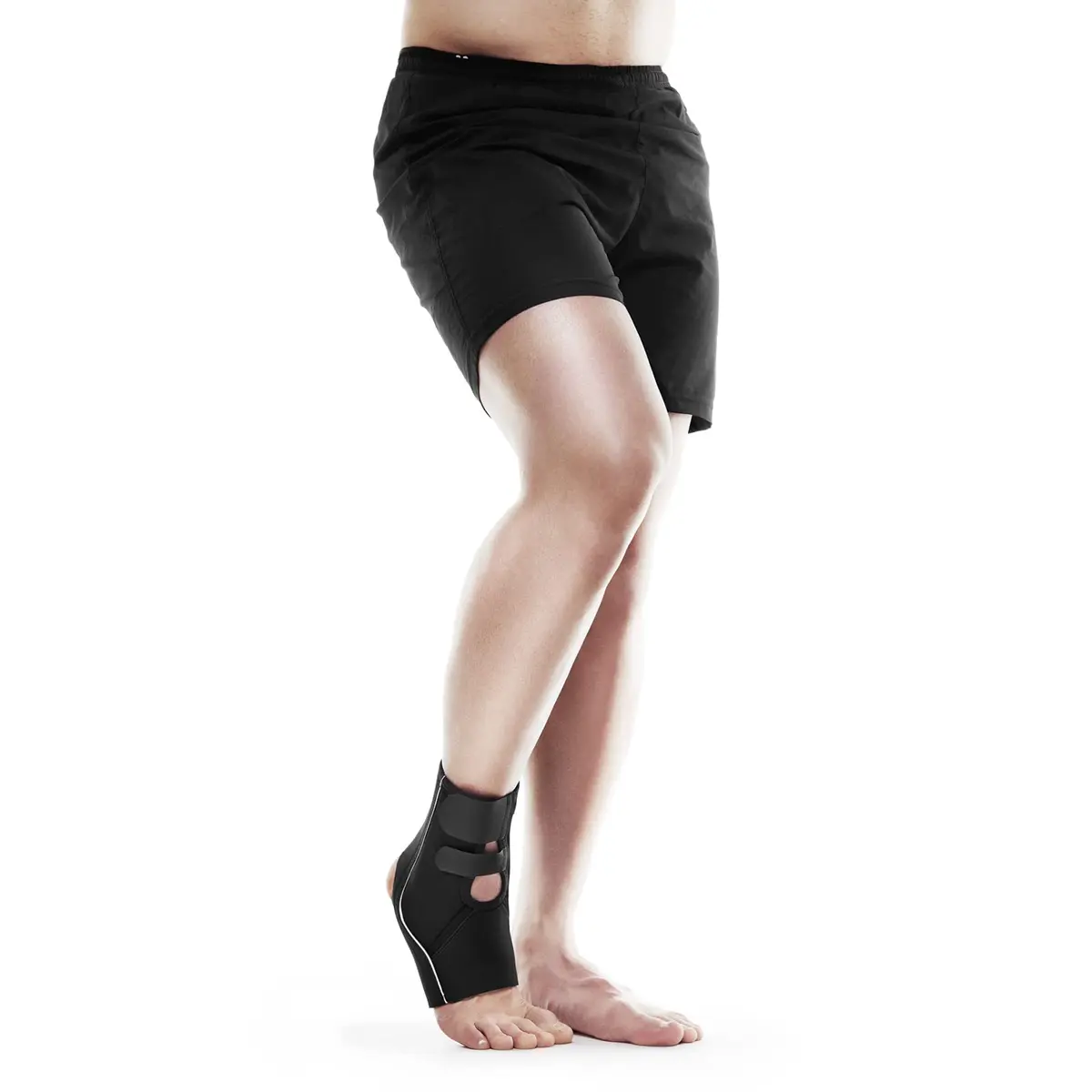Rehband QD Ankle Support Brace Black X-Large | 5mm Neoprene Compression Sleeve for Sports & Training - view 4
