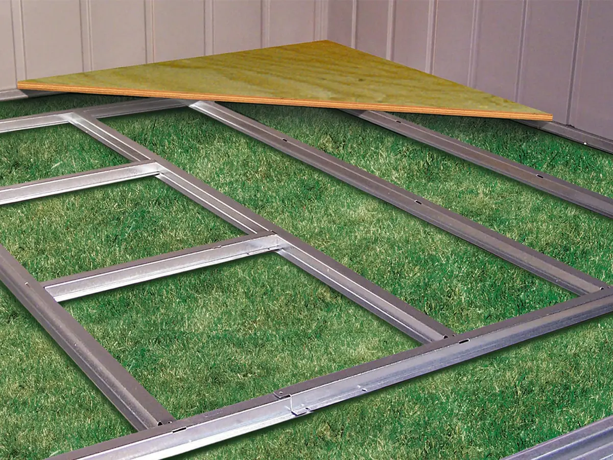 Arrow Outbuilding Floor Frame Kit for Classic & Select Sheds, Extra Large | Heavy-Duty Galvanized Steel - view 7