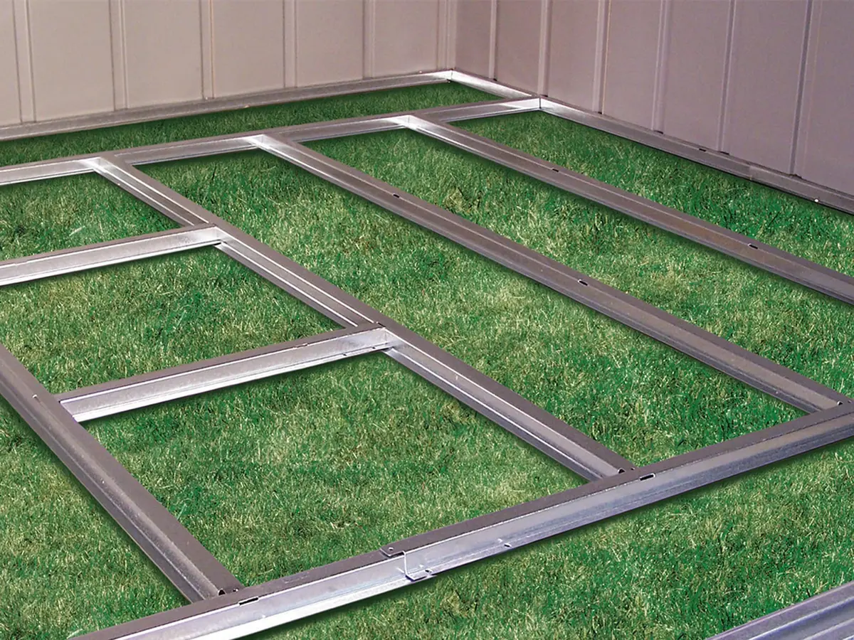 Arrow Outbuilding Floor Frame Kit for Classic & Select Sheds, Extra Large | Heavy-Duty Galvanized Steel - view 9
