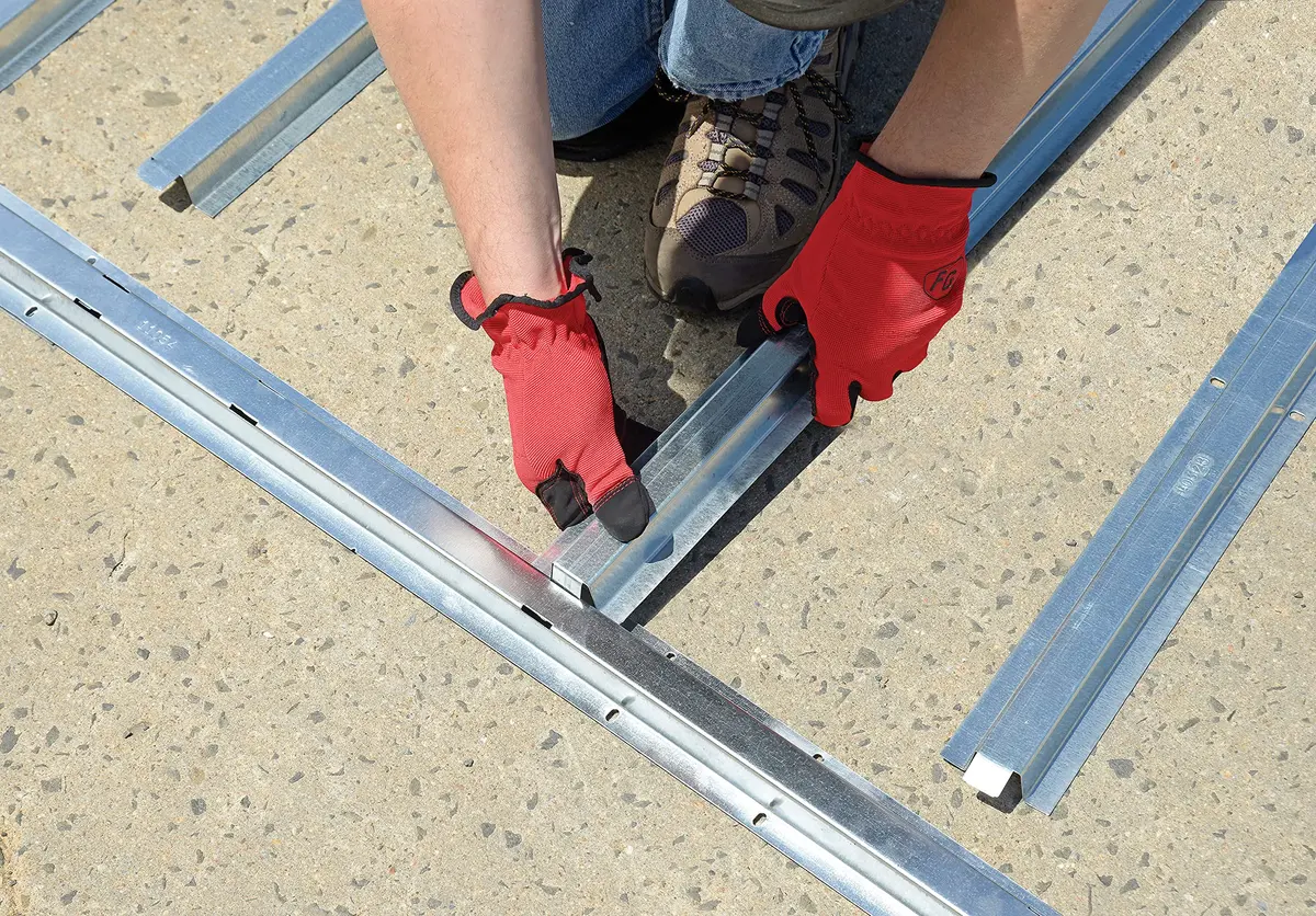 Arrow Outbuilding Floor Frame Kit for Classic & Select Sheds, Extra Large | Heavy-Duty Galvanized Steel - view 4