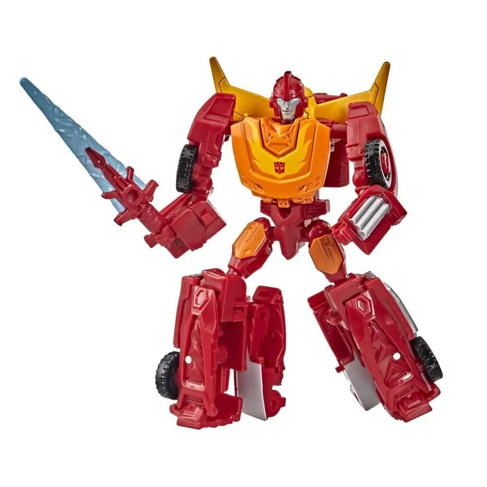 Transformers Autobot Hot Rod Action Figure 3.5-inch | G1 Racecar Mode, Energon Sword, Kids & Adults - main product image