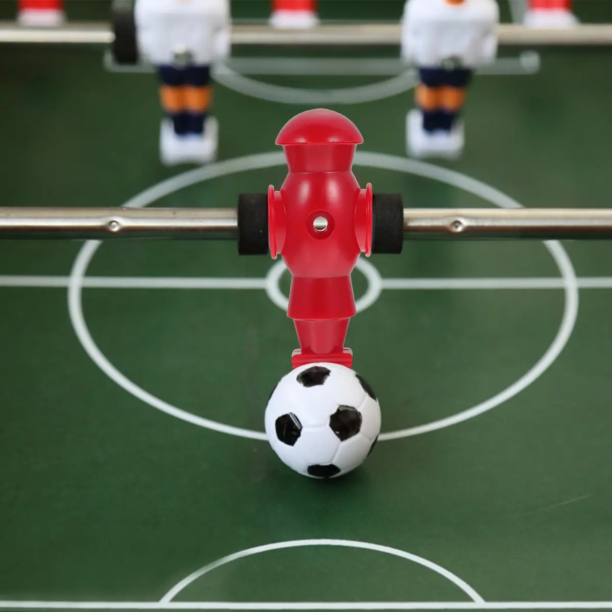Homoyoyo 4-Piece Foosball Player Replacement Set for Table Repair | Resin Red - view 5