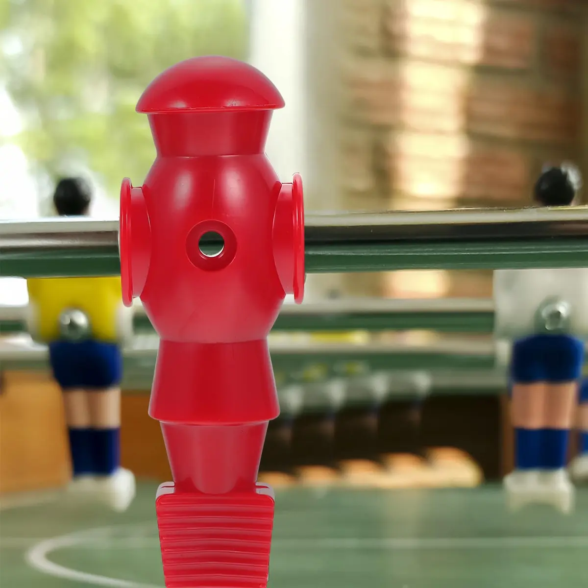 Homoyoyo 4-Piece Foosball Player Replacement Set for Table Repair | Resin Red - view 8