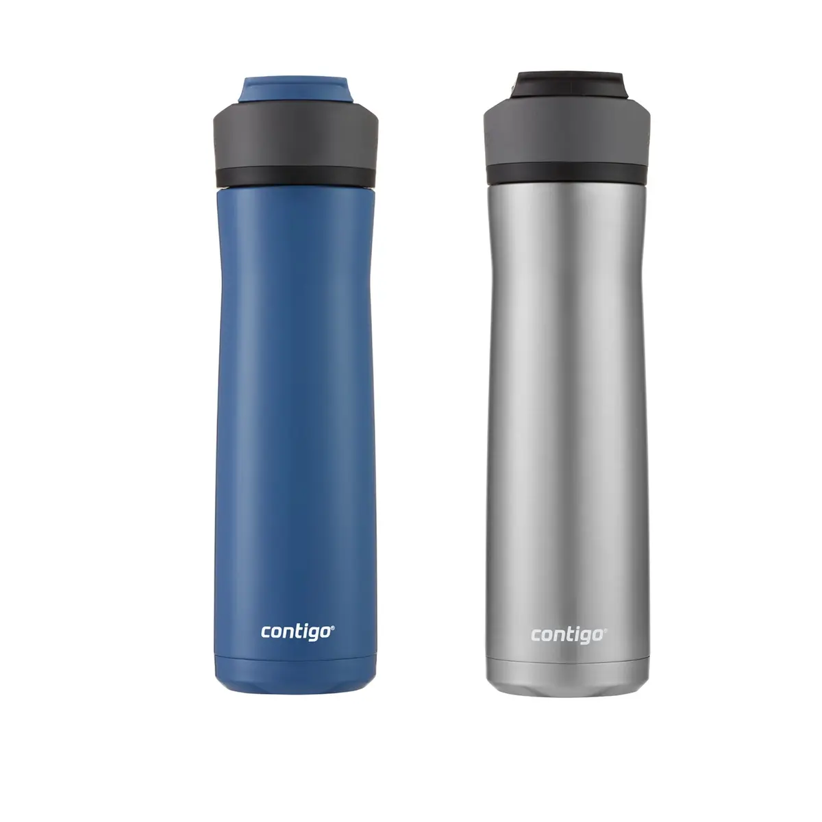 Contigo Ashland Chill 24oz (710ml) Stainless Steel Insulated Water Bottle 2-Pack | Keeps Cold 24 Hrs - view 4