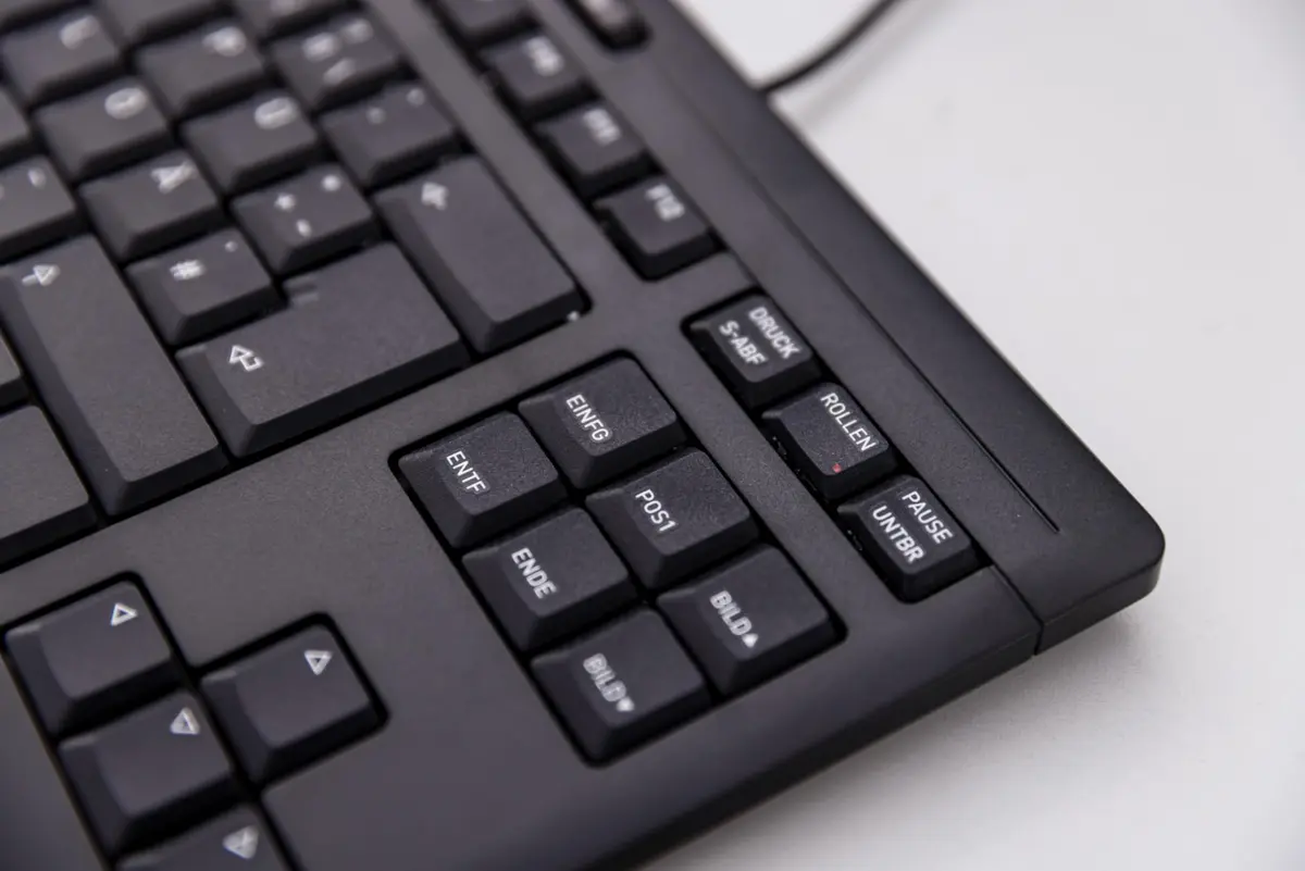 Cherry Stream Keyboard TKL, Wired Keyboard Without Number Pad, Whisper Quiet Keys, Slim Design, SX Switches, QWERTY, White-Gray | Compact & Silent - view 4