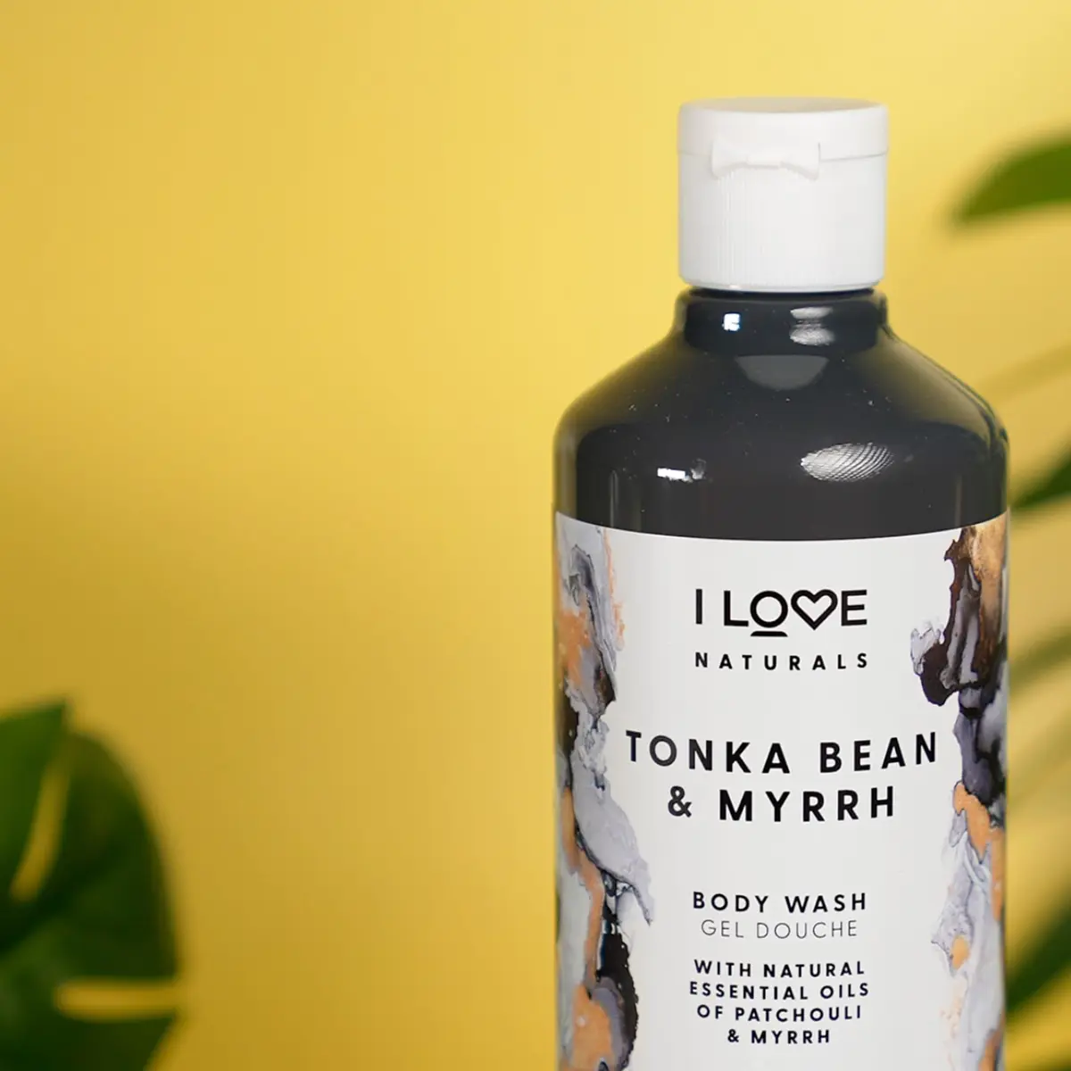 I LOVE Moisturizing Body Wash with Tonka Bean & Myrrh | Plant-Based, Infused with Essential Oils, 16.9 oz - view 3