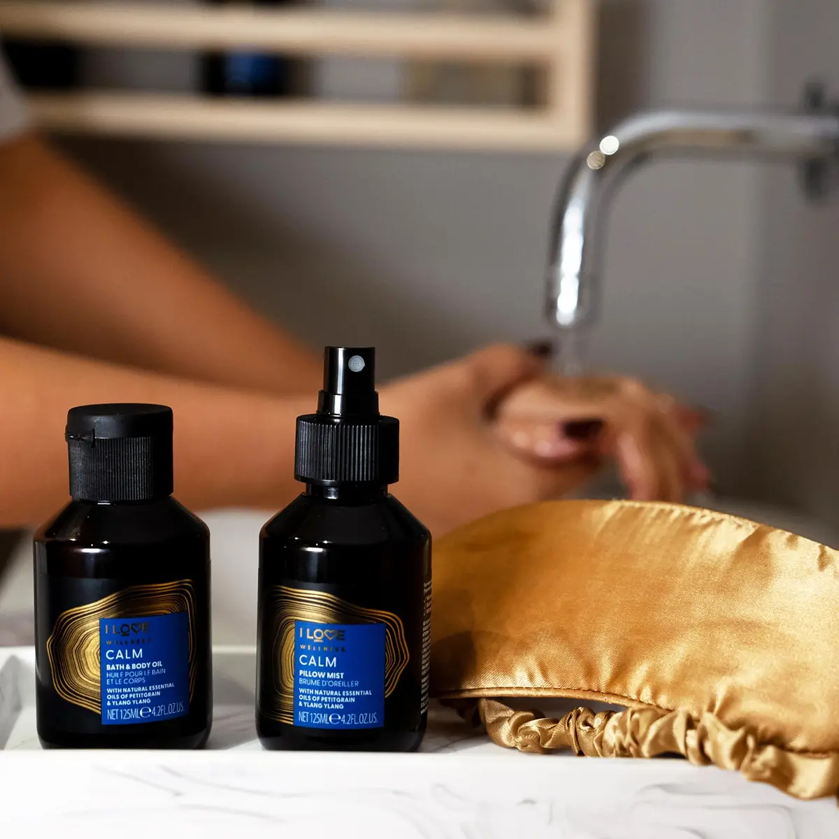 I LOVE Wellness Calm Bath and Body Oil - 4.2 oz | Hydrates & Promotes Relaxation - view 3