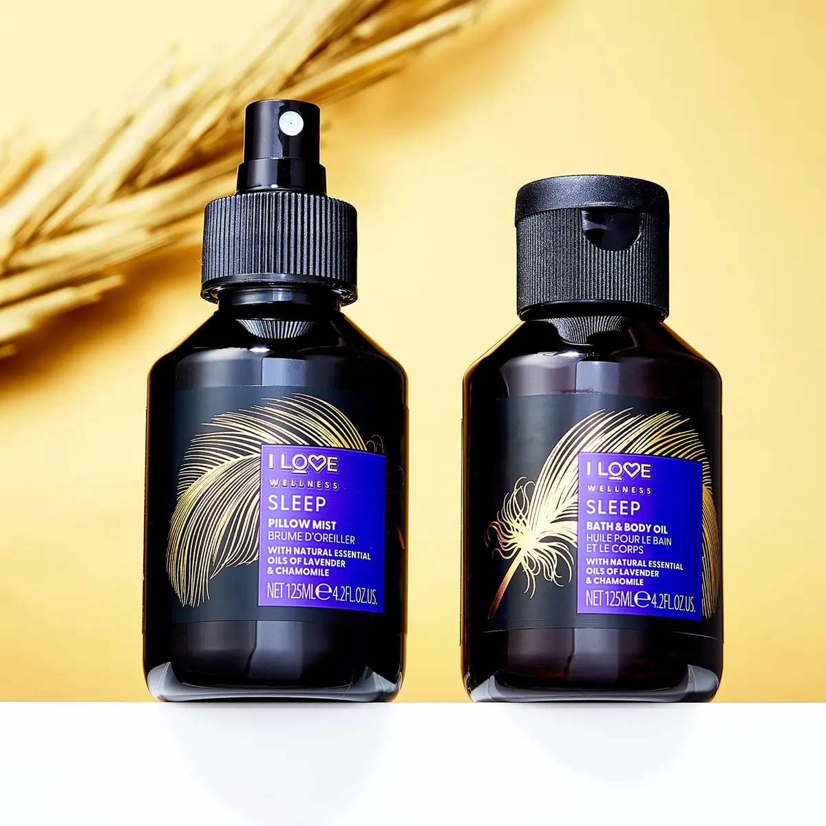 I LOVE Wellness Sleep Bath and Body Oil - Body Oil and Bath Oil for Dry Skin - Essential Oils for Sleep - Calm Lavender and Chamomile Blend - 4.2 oz - view 4