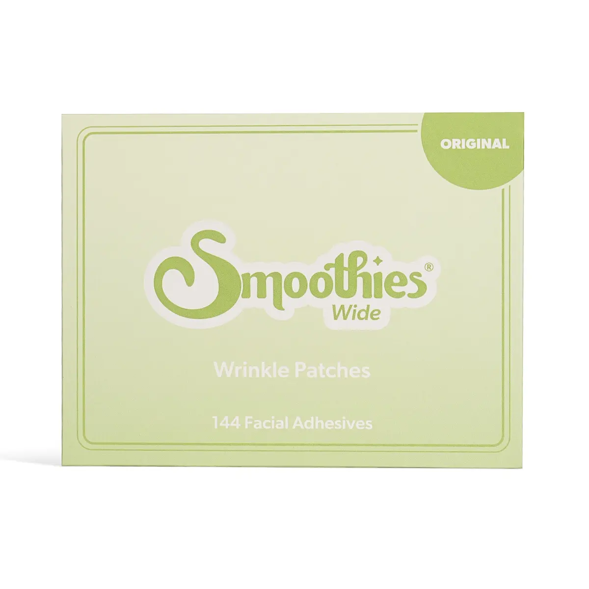 Smoothies Wide Wrinkle Patches for Face Overnight 144 Ct | Clinically Tested & Made in USA - view 4