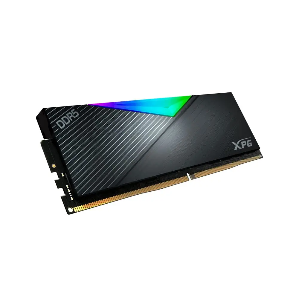 XPG Lancer RGB DDR5 6000MHz 32GB (2x16GB) CL40 UDIMM Desktop SDRAM Black Heatsink | Gaming Memory - view 3