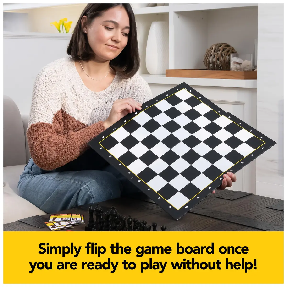 Spin Master Games Chess Made Simple Classic Board Game for Beginners | Educational Strategy Game for Ages 8+ - view 6